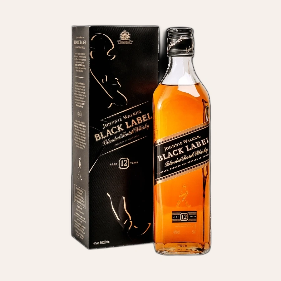Rượu Whisky Johnnie Walker Black Label 1000ml