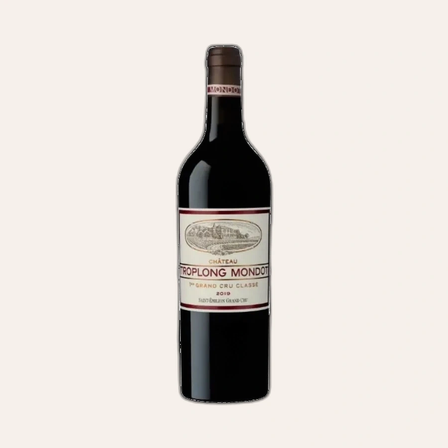 Rượu Vang Đỏ Pháp Chateau Troplong Mondot Premier Grand Cru Classé B 2019