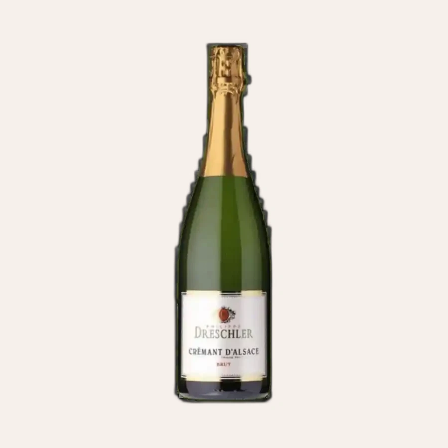 Rượu Sparkling Pháp Philippe Dreschler Cremant d'Alsace