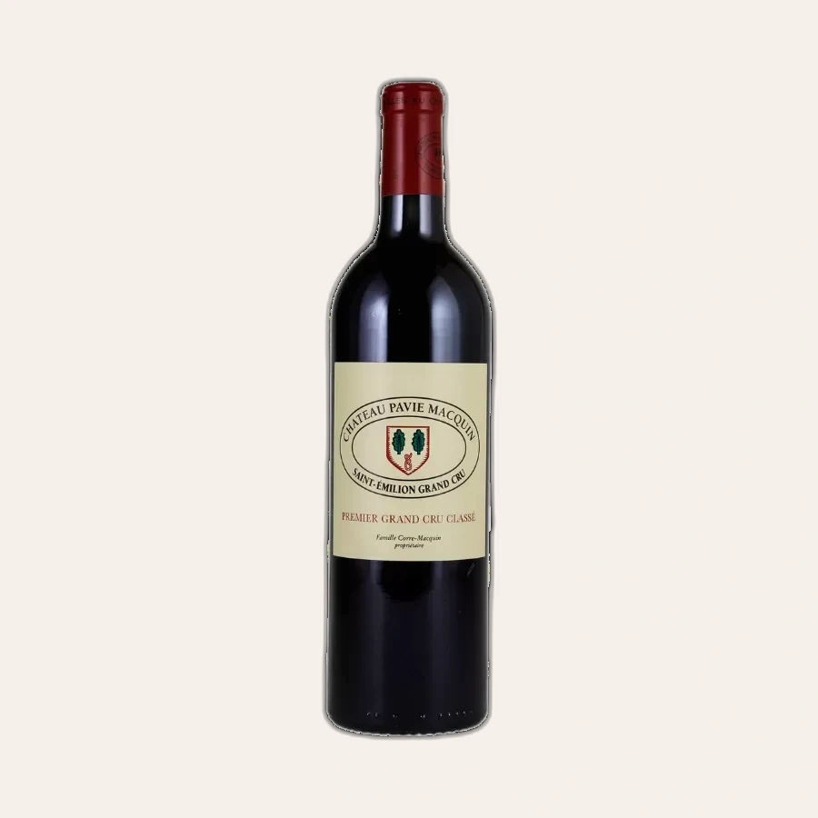 Rượu Vang Đỏ Pháp Chateau Pavie Macquin Premier Grand Cru Classé 2019