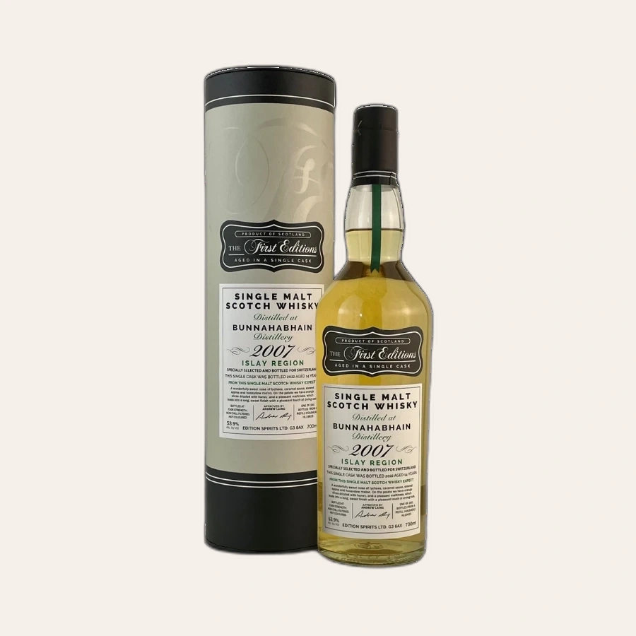 Rượu Whisky Bunnahabhain 2007 First Edition