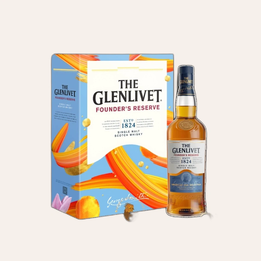 Rượu Whisky Glenlivet Founder's Reserve Phiên Bản Tết 2025