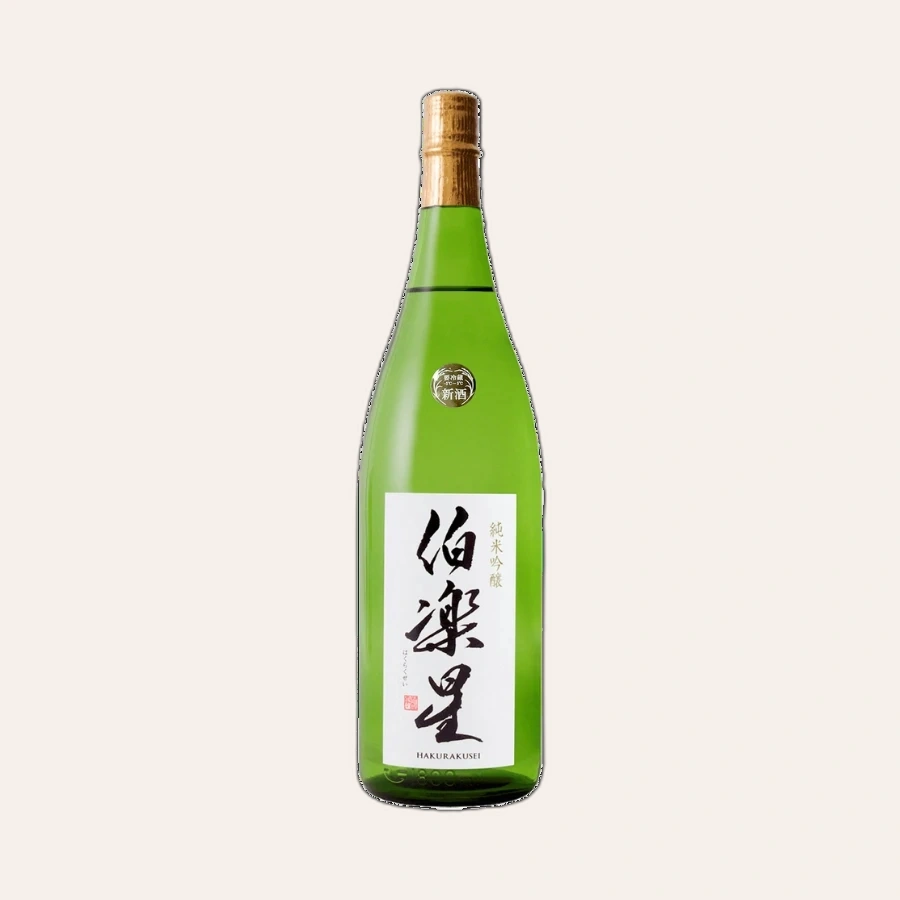 Rượu Sake Nhật Bản Hakurakusei Junmai Ginjo