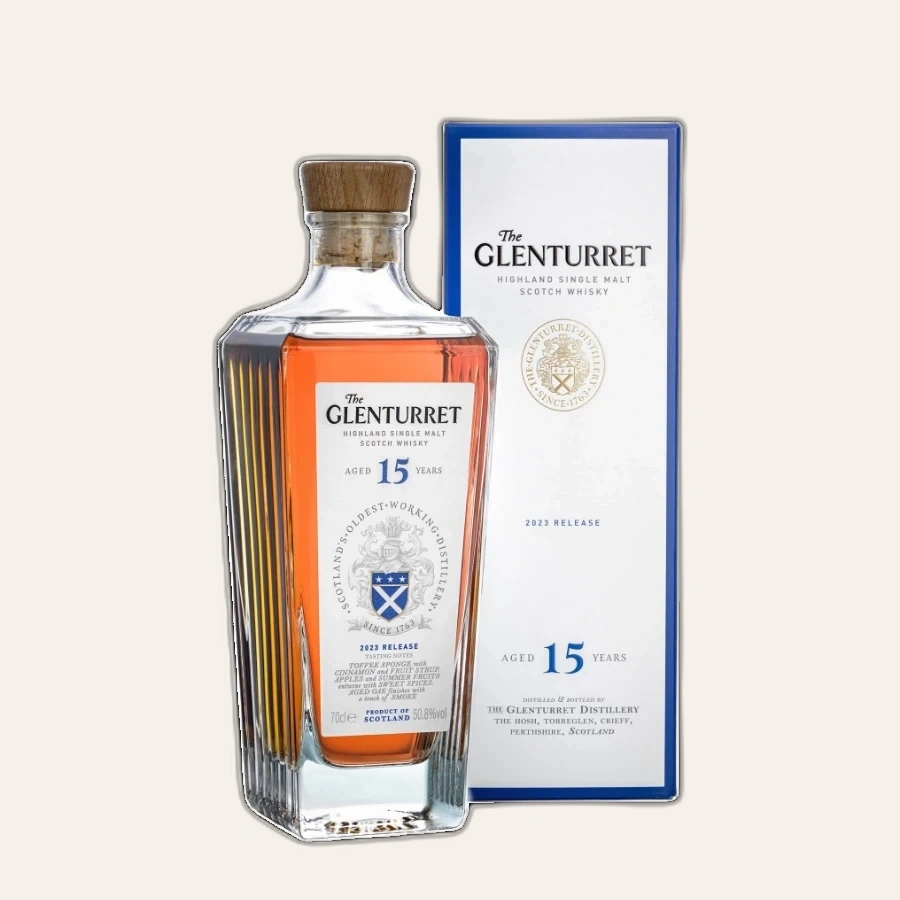 Rượu Whisky Glenturret 15 Year Old