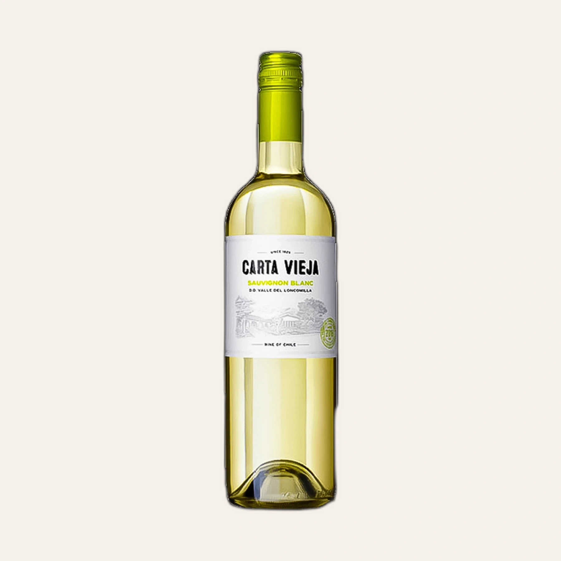 Rượu Vang Trắng Chile Carta Vieja Sauvignon Blanc