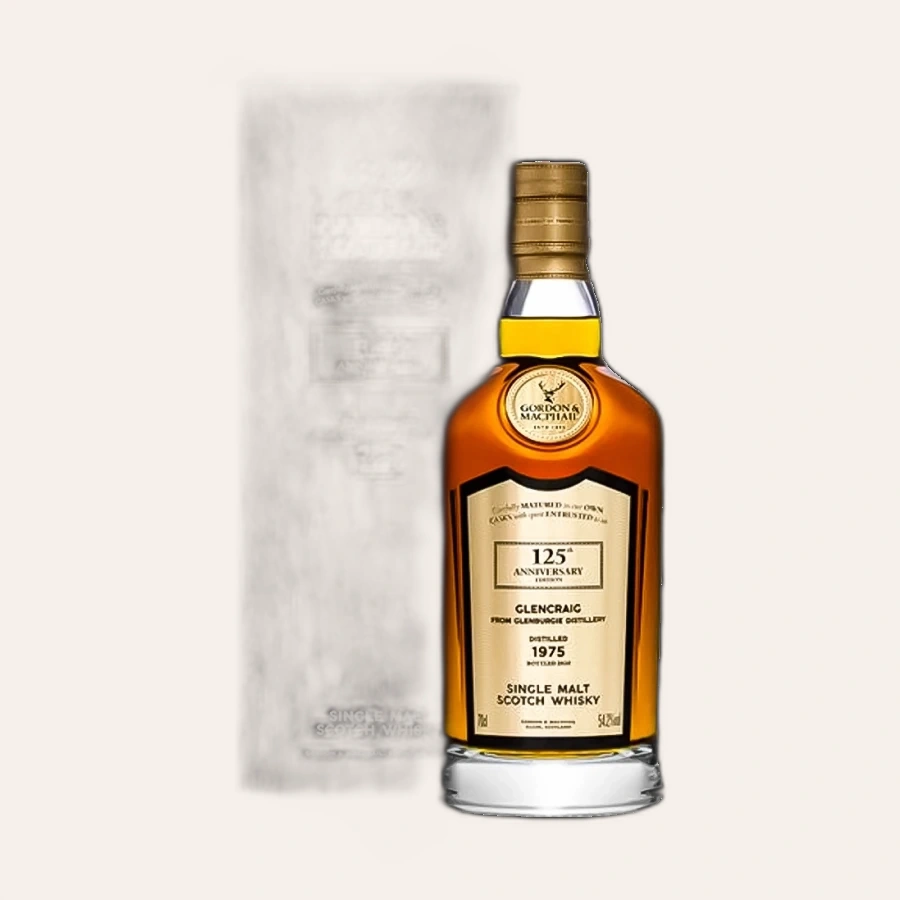 Rượu Whisky Glencraig 125th Anniversary Gordon & Macphail 1975