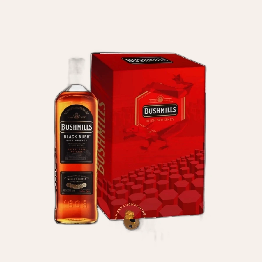 Rượu Whisky Bushmills Black Bush Phiên Bản Hộp Quà Tết 2025