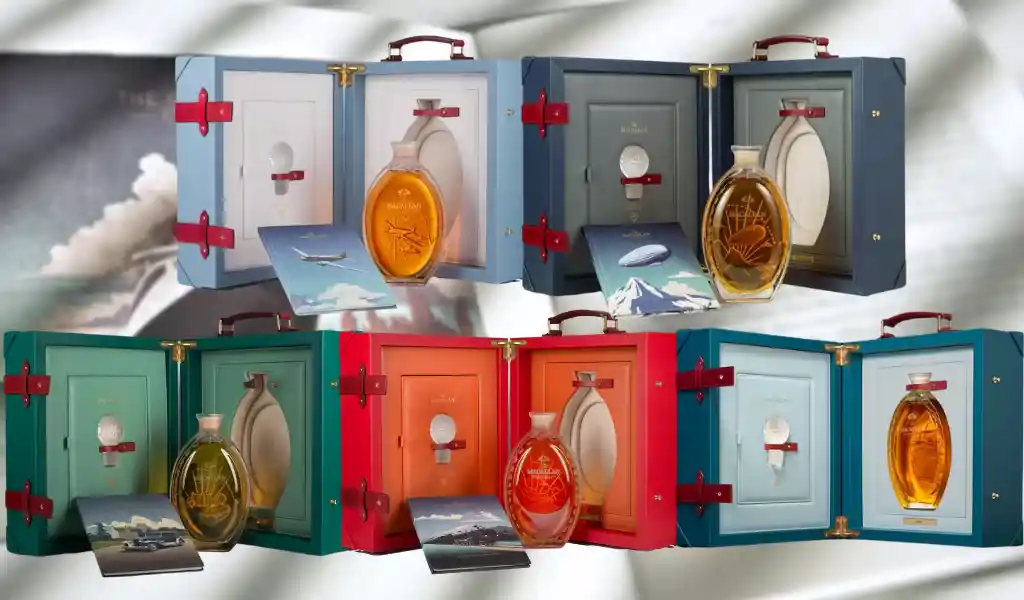 Khám Phá Bộ Sưu Tập Macallan The Golden Age of Travel Và Hành Trình Lịch Sử