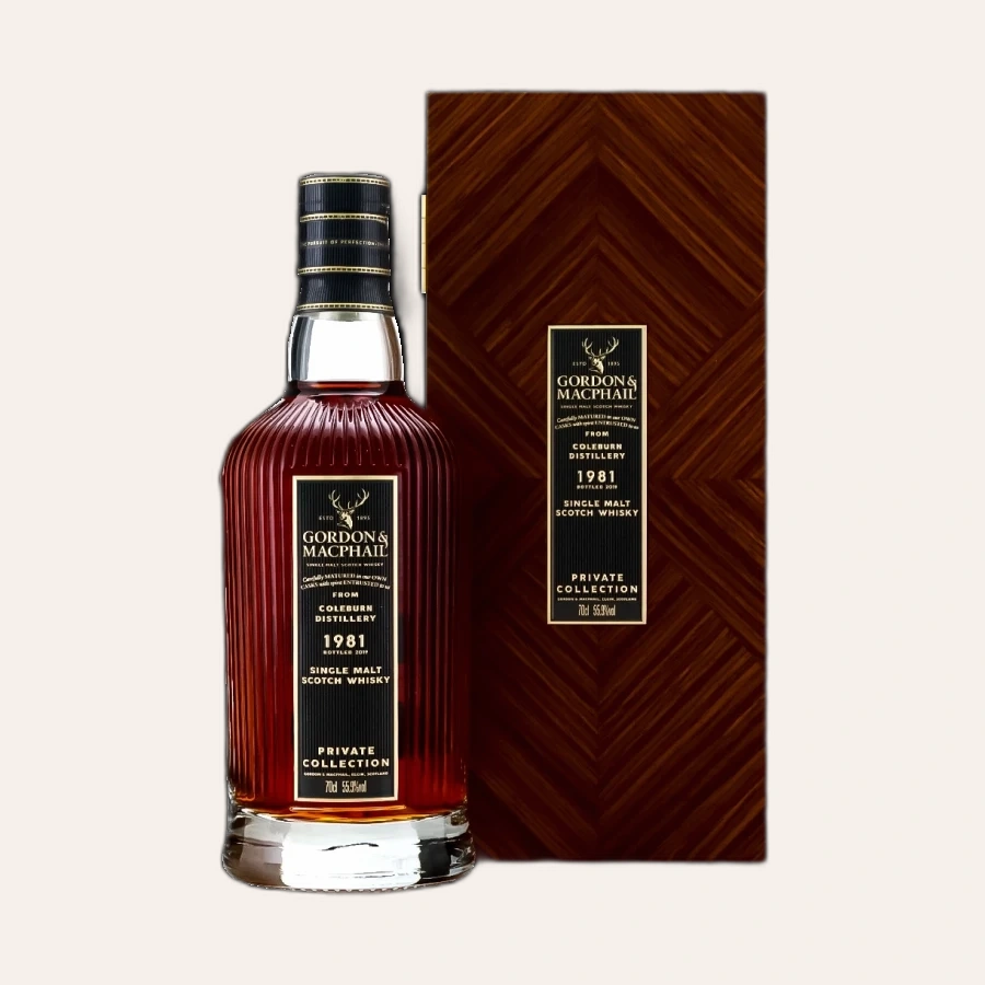 Rượu Whisky Coleburn 38 Year Old Gordon & Macphail Private Collection 1981