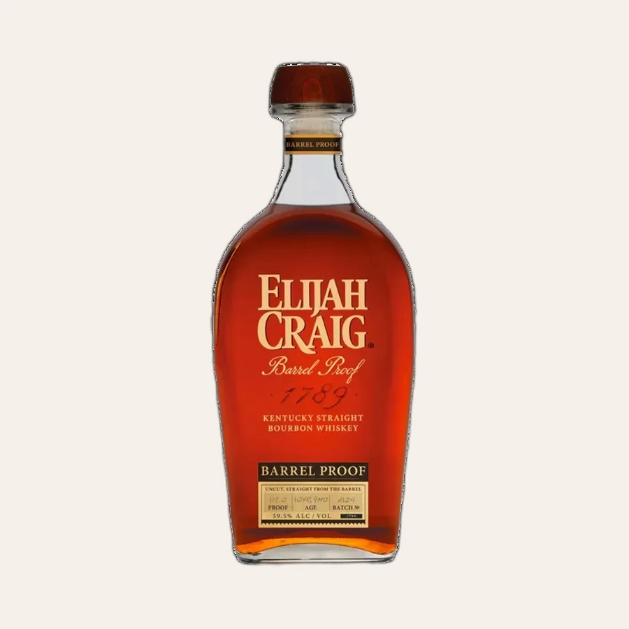 Rượu Whisky Elijah Craig Barrel Proof Batch A124