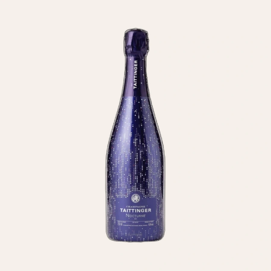 Rượu Champagne Pháp Taittinger Nocturne City Lights