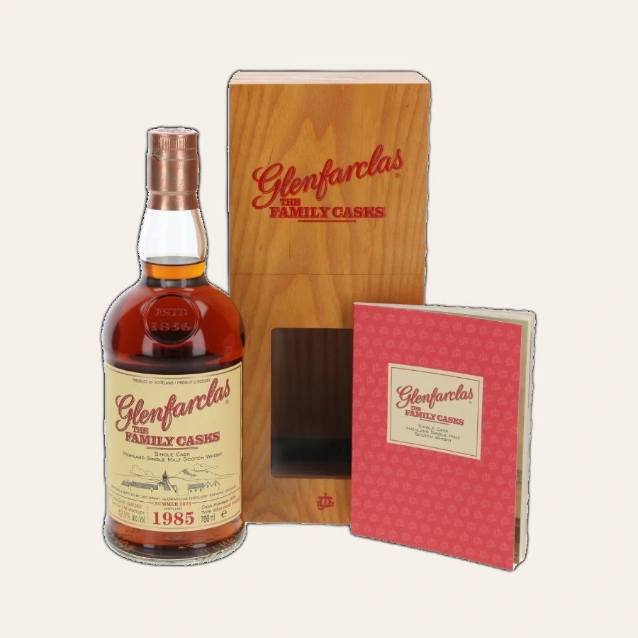 Rượu Whisky Glenfarclas 37 Year Old Family Casks 1985