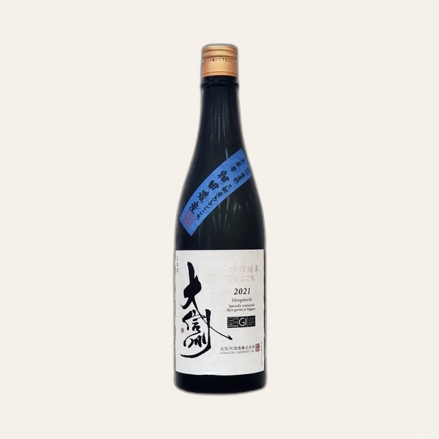 Rượu Sake Nhật Bản Daishinsyu Gi Nagano Hitogokochi
