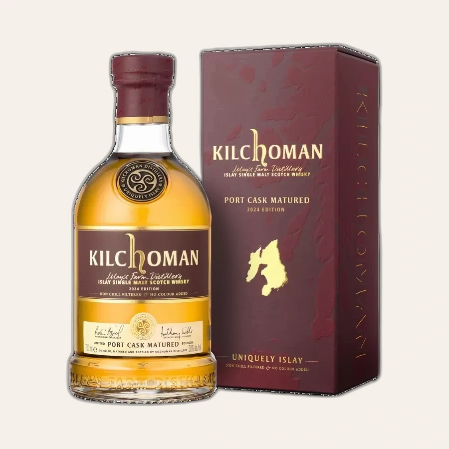 Rượu Whisky Kilchoman Port Cask Matured 2024 Edition