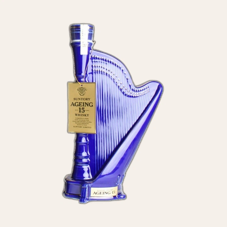 Rượu Whisky Nhật Suntory Ageing 15 Year Old Harp 1989