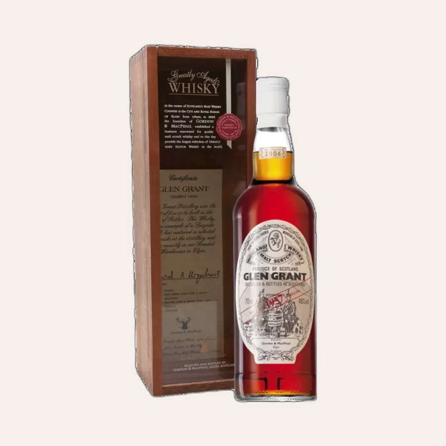 Rượu Whisky Glen Grant 49 Year Old Gordon & Macphail 1957 2006