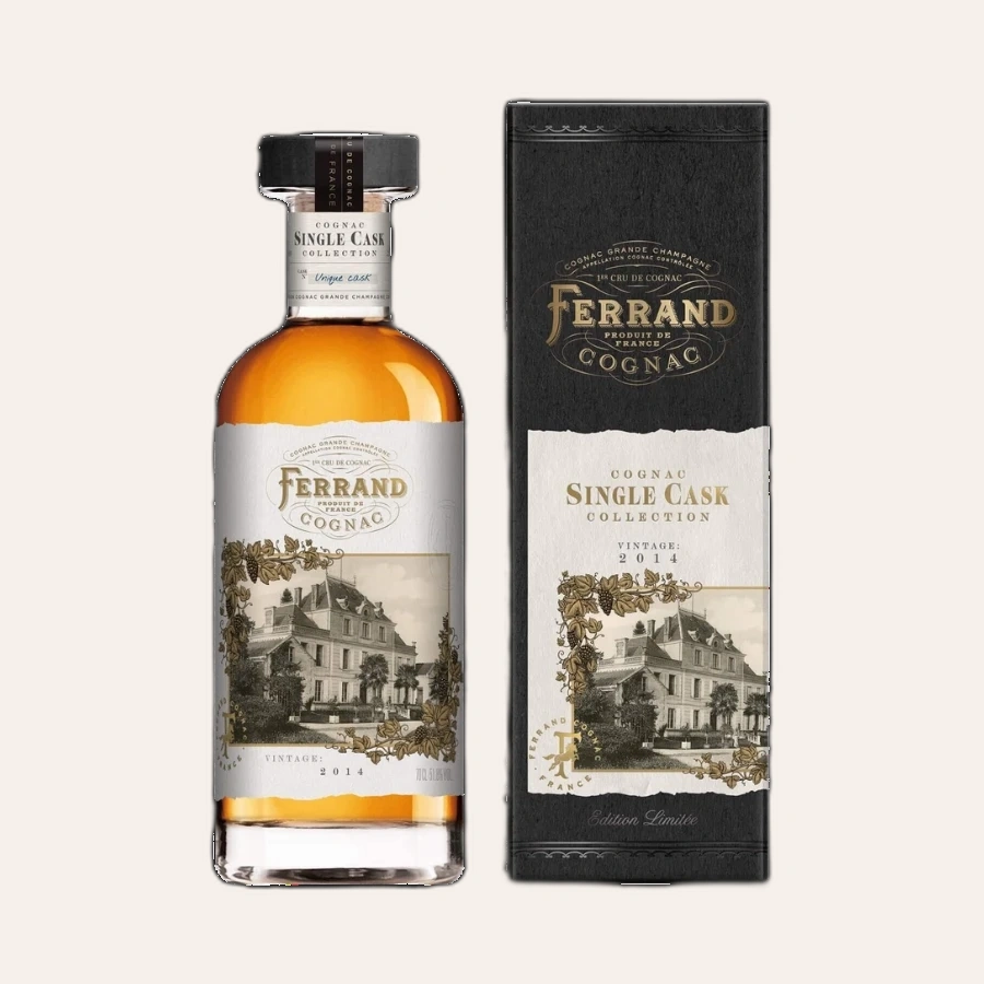 Rượu Cognac Pháp Ferrand Single Cask Collection Vintage 2014
