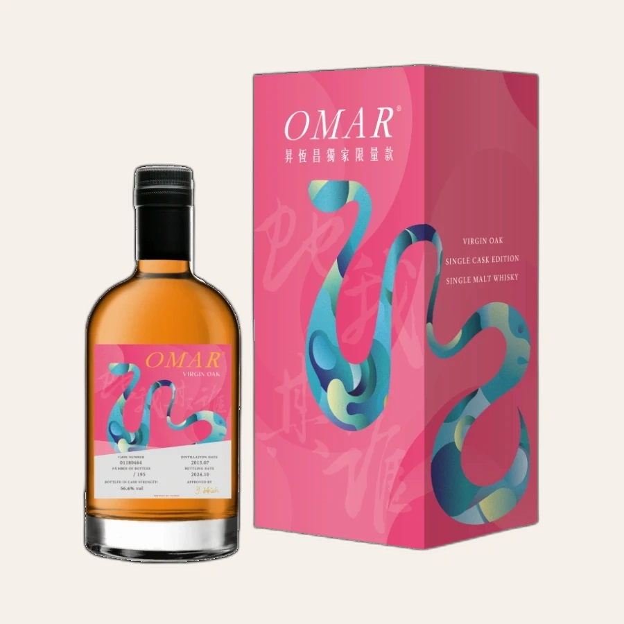 Rượu Whisky Omar Virgin Oak Year Of The Snake 2025