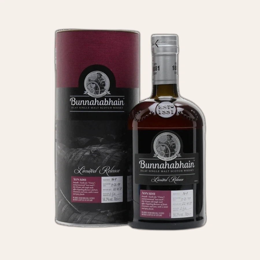 Rượu Whisky Bunnahabhain Aonadh 10 Year Old