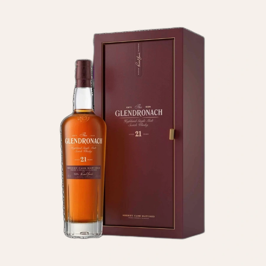 Rượu Whisky Glendronach 21 Year Old Sherry Cask Matured 2025 Release