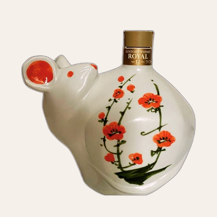 Rượu Whisky Nhật Suntory Royal 12 Year Old Year Of The Rat/ Mậu Tý 2008