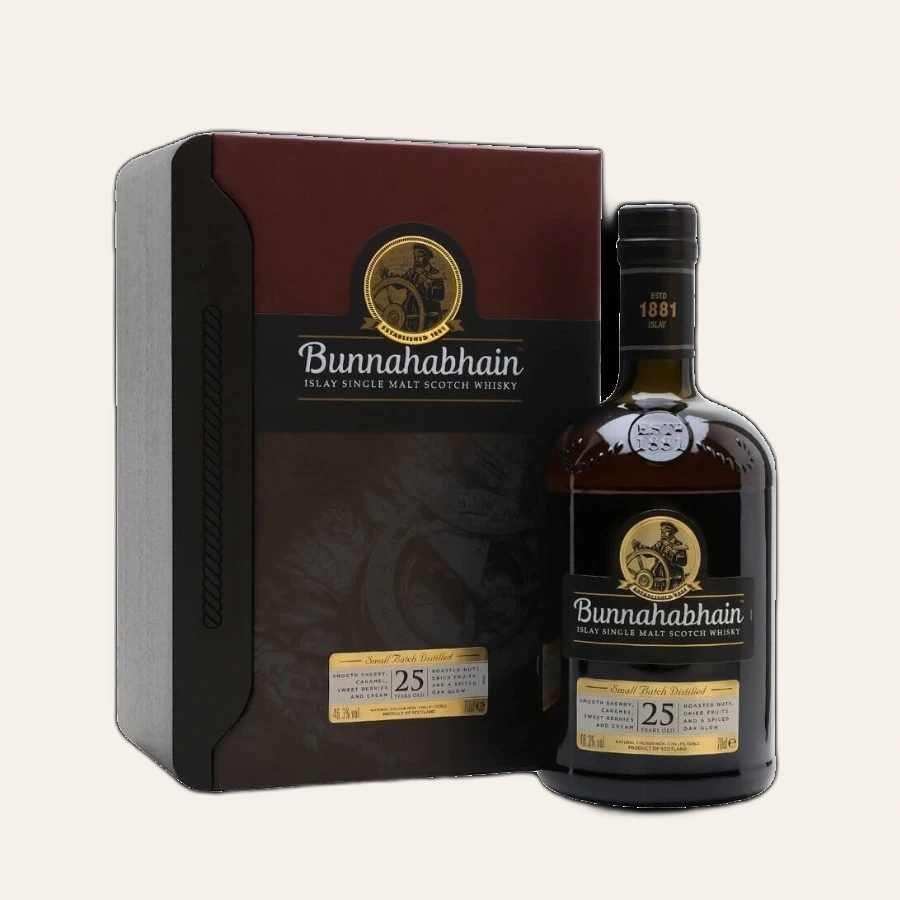 Rượu Whisky Bunnahabhain 25 Year Old