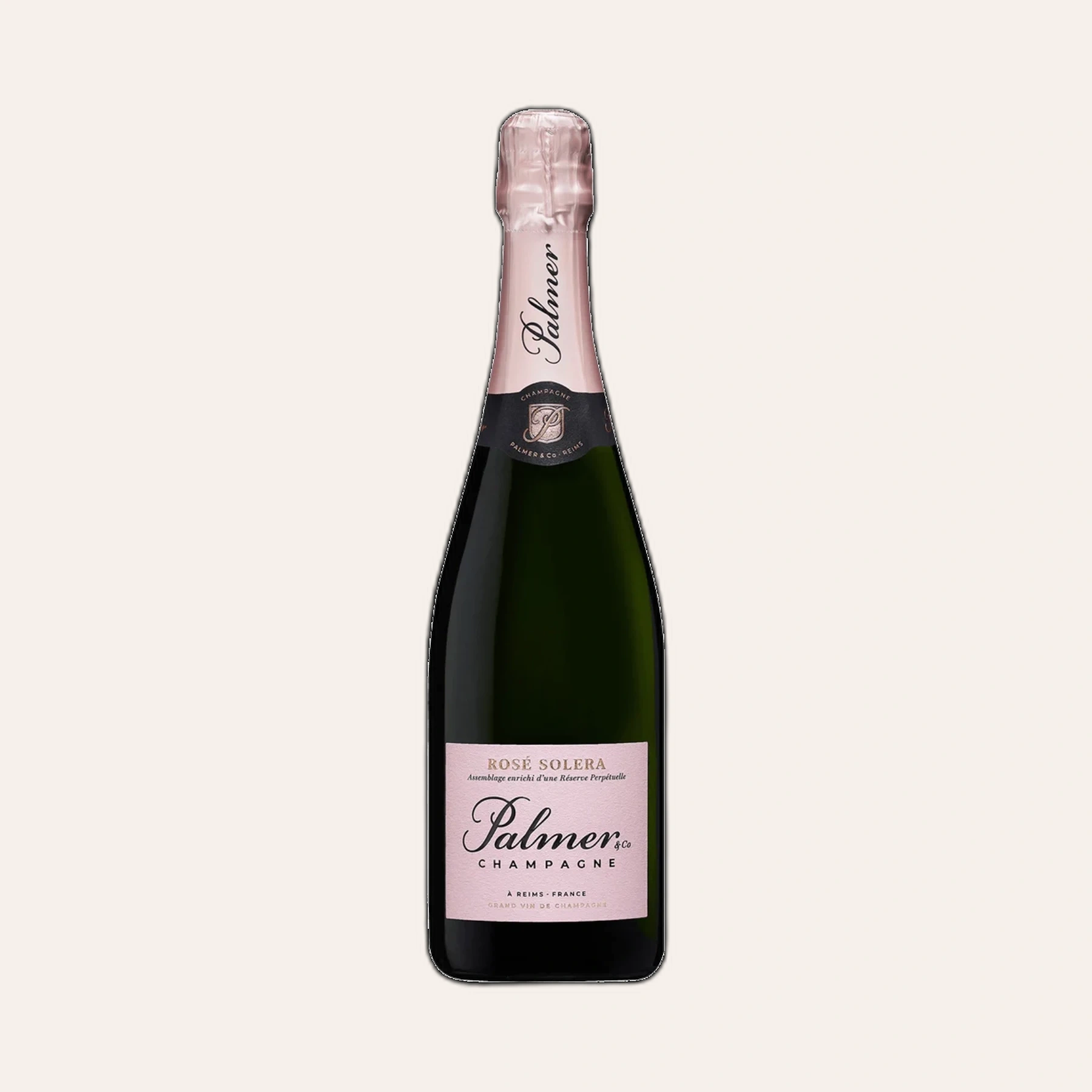 Rượu Champagne Pháp Palmer & Co Brut La Reserve Solera Rose 375ml