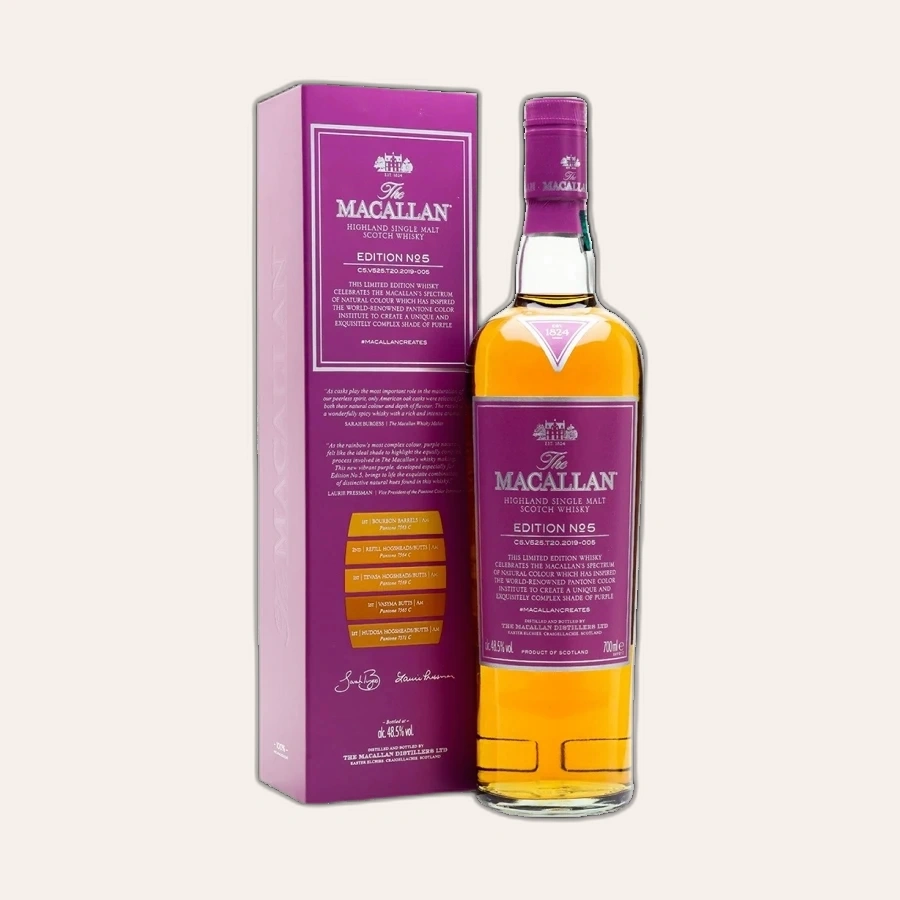 Rượu Whisky Macallan Edition No. 5