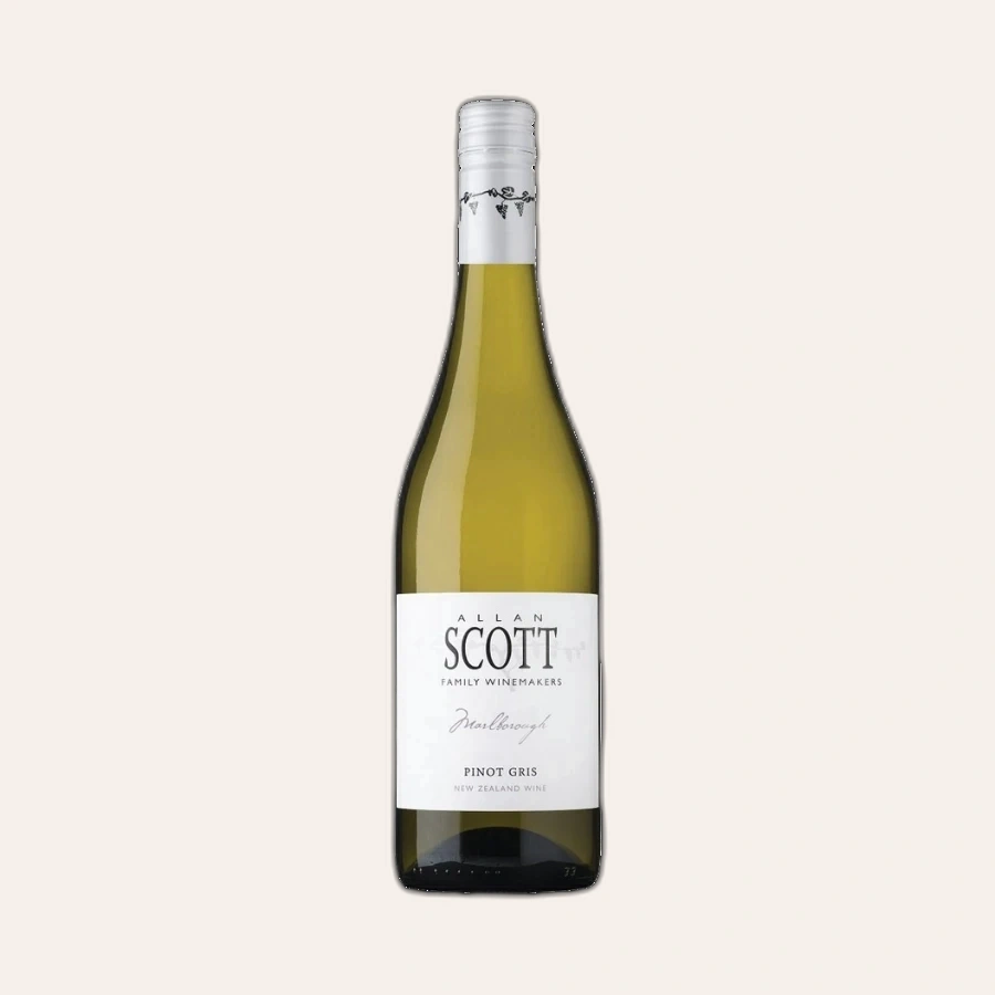 Rượu Vang Trắng New Zealand Allan Scott Pinot Gris