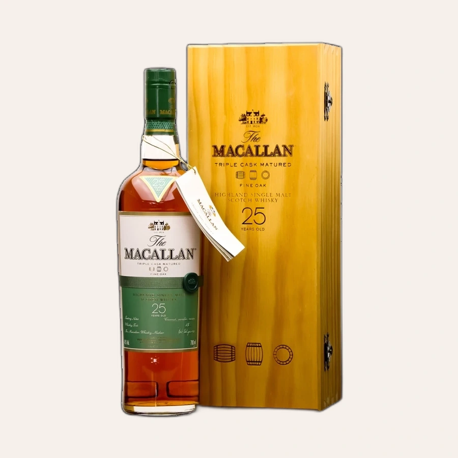 Rượu Whisky Macallan 25 Year Old Fine Oak