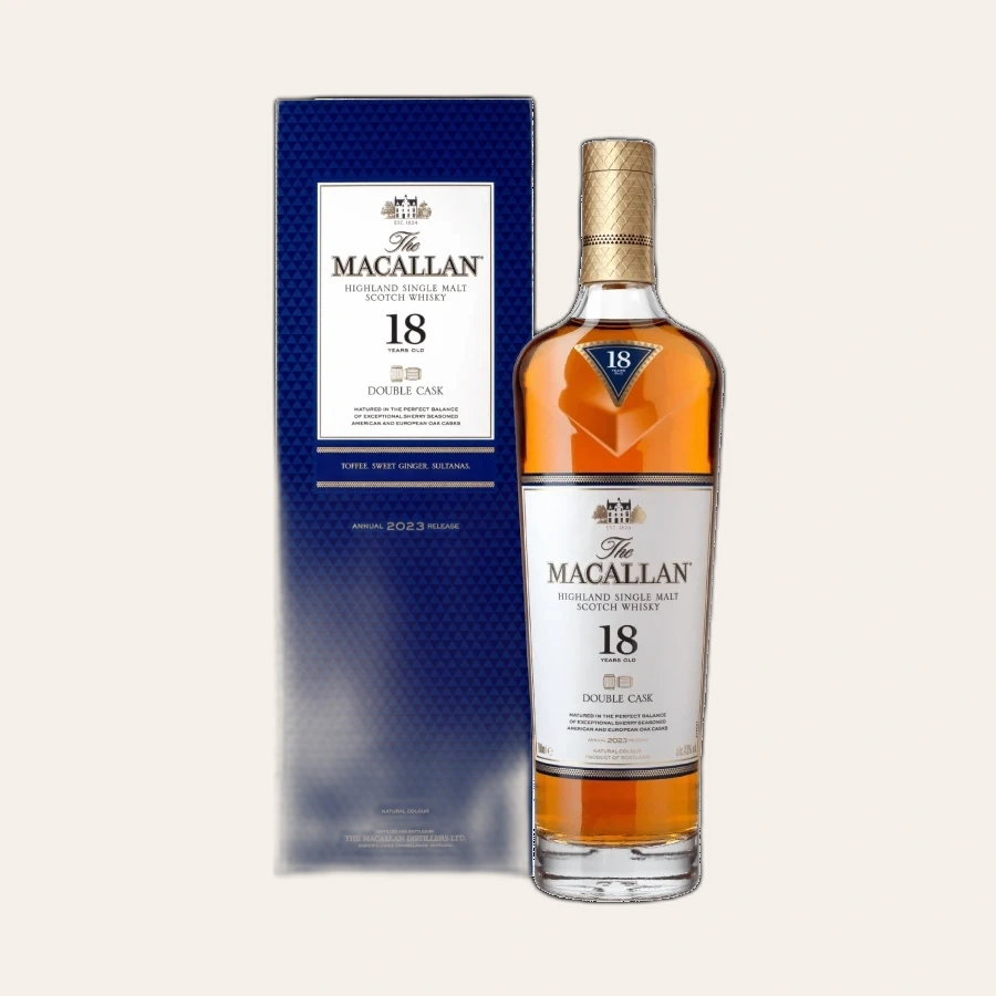 Rượu Whisky Macallan 18 Year Old Double Cask