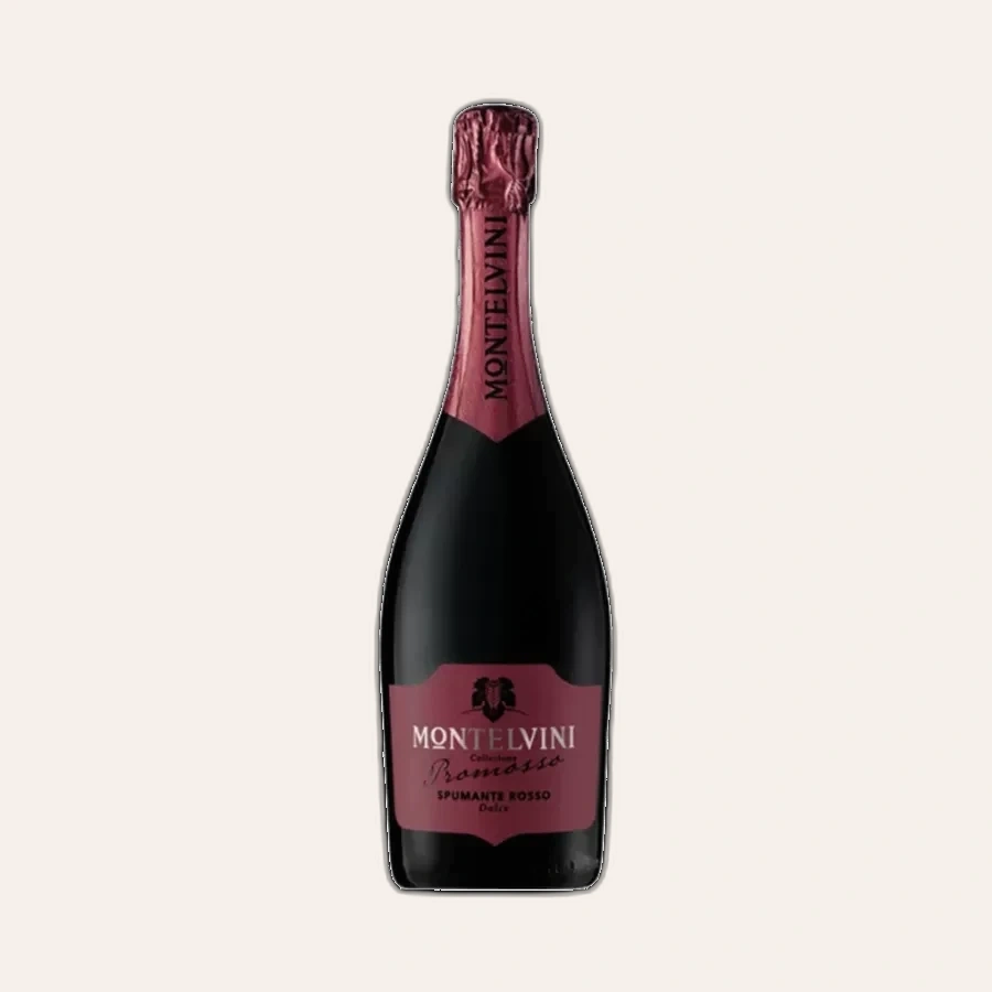 Rượu Sparkling Ý Montelvini Collezione Promosso Spumante Rosso Dolce