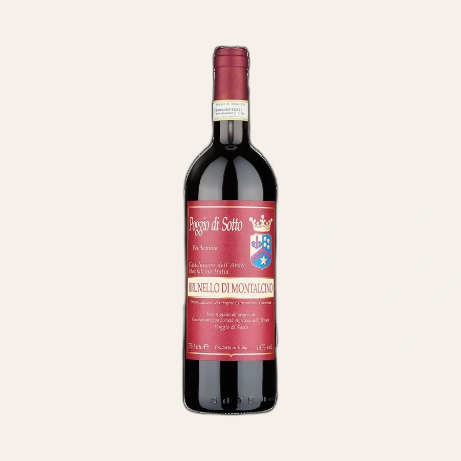Rượu Vang Đỏ Ý Poggio Di Sotto Brunello Di Montalcino 2017