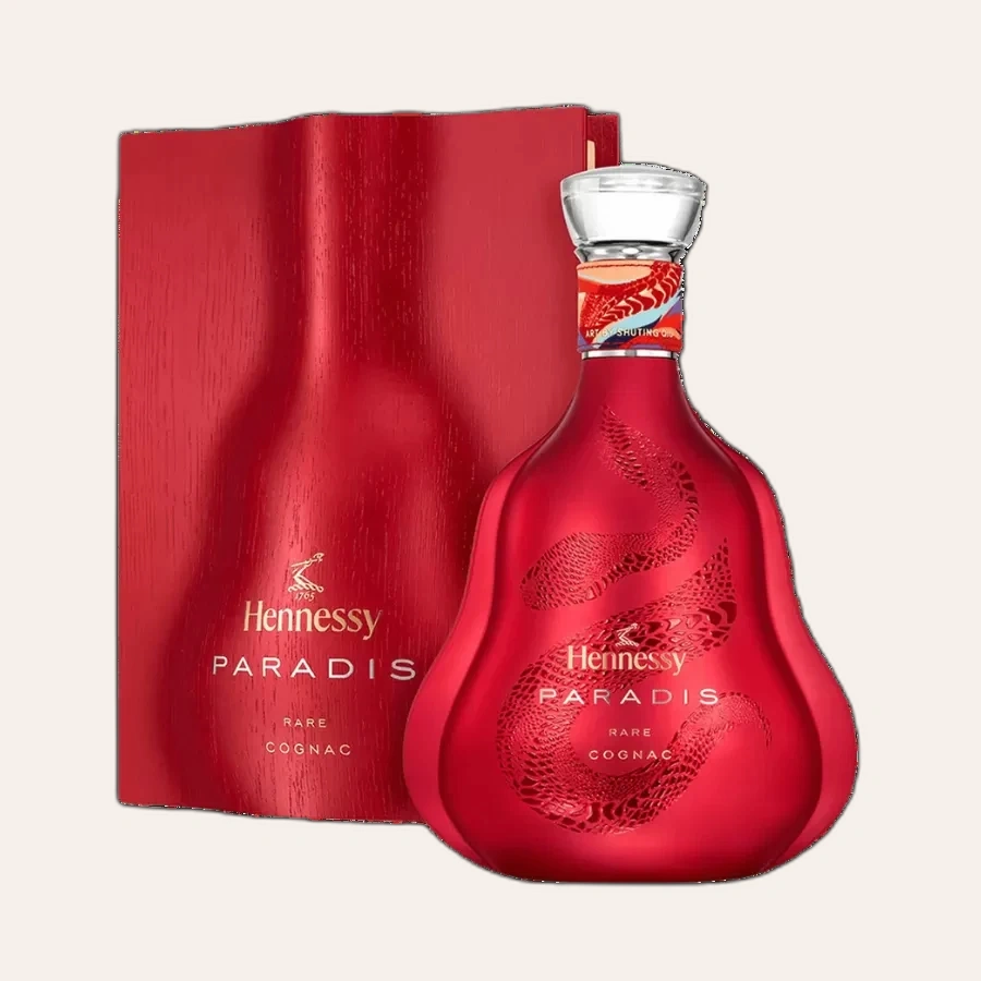 Rượu Cognac Hennessy Paradis Rare Cognac 2025 CNY Year of the Snake Limited Edition by Shuting Qiu
