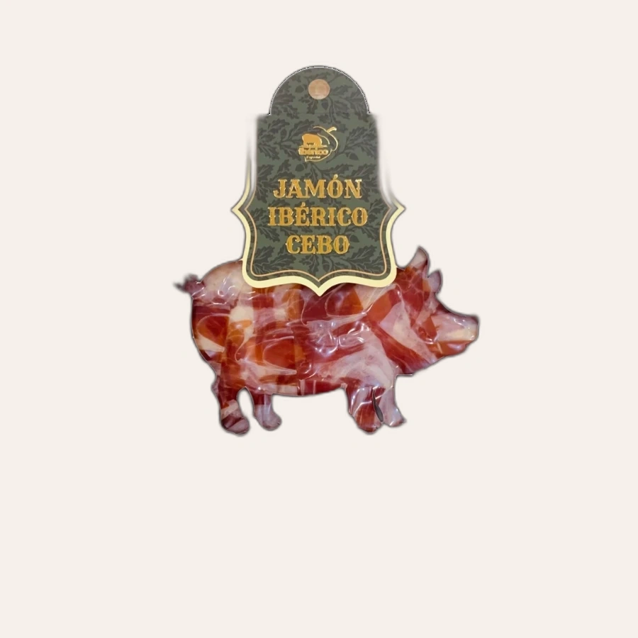 Đùi Heo Muối Deraza Iberico Cebo Đùi Sau Cắt Lát / Cebo Ham Sliced