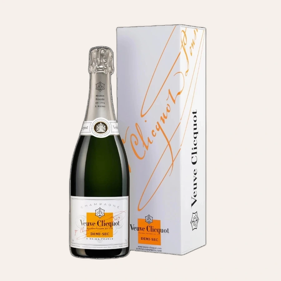 Rượu Champagne Veuve Clicquot Demi Sec