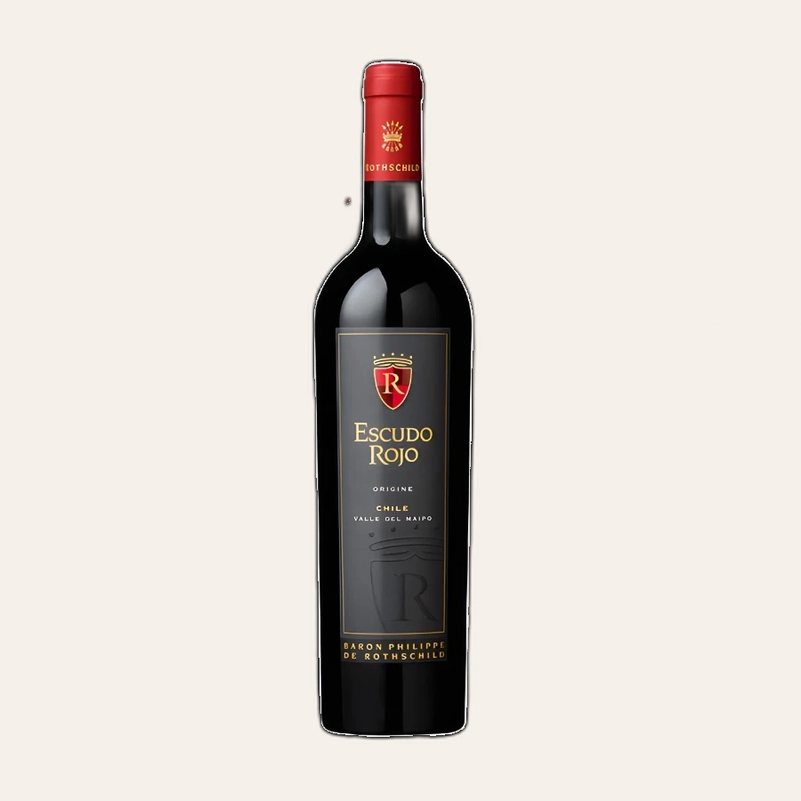 Rượu Vang Đỏ Chile Baron P. de Rothschild Escudo Rojo Origine