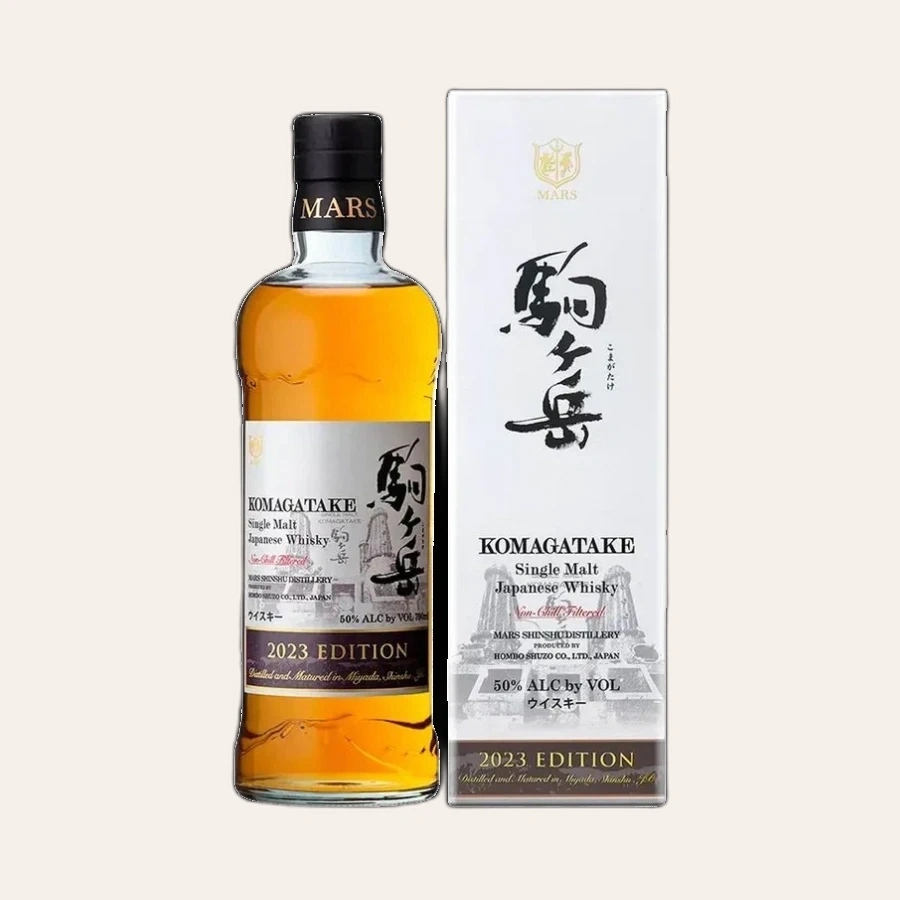 Rượu Whisky Nhật Mars Komagatake Single Malt Japanese 2023 Edition