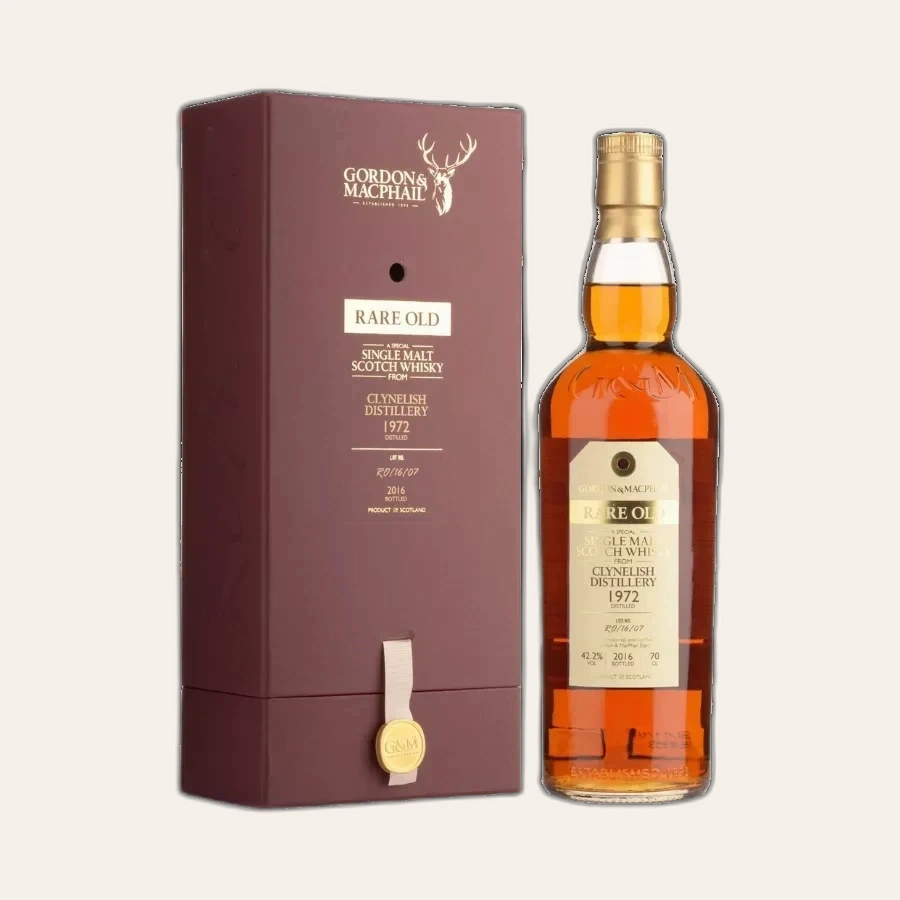Rượu Whisky Clynelish 44 Year Old Rare Old Golden Macphail 1972