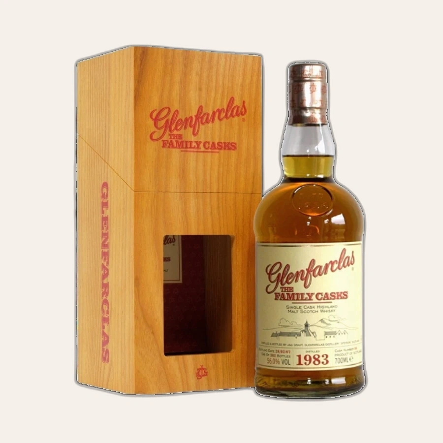 Rượu Whisky Glenfarclas 24 Year Old Family Cask 1983