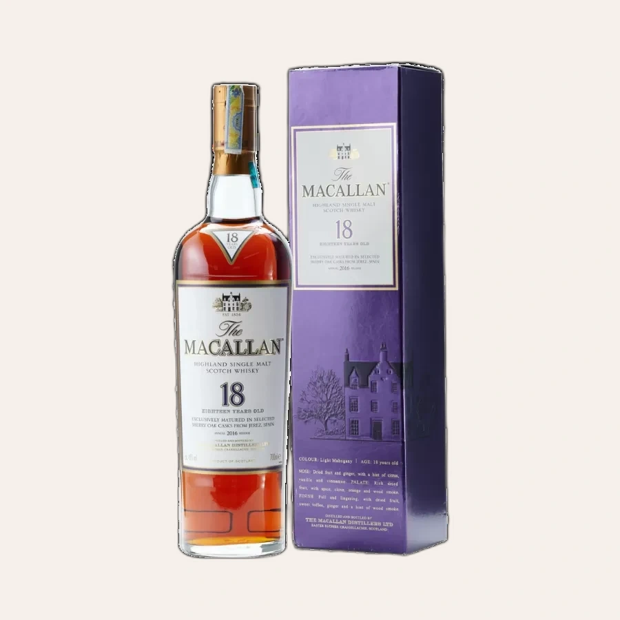 Rượu Whisky Macallan 18 Year Old 2016