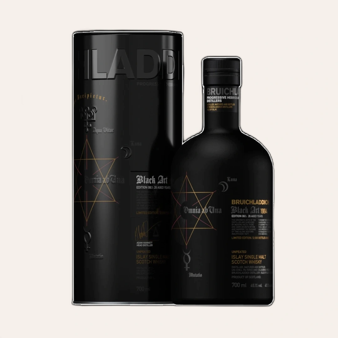 Rượu Whisky Bruichladdich Black Art 8.1