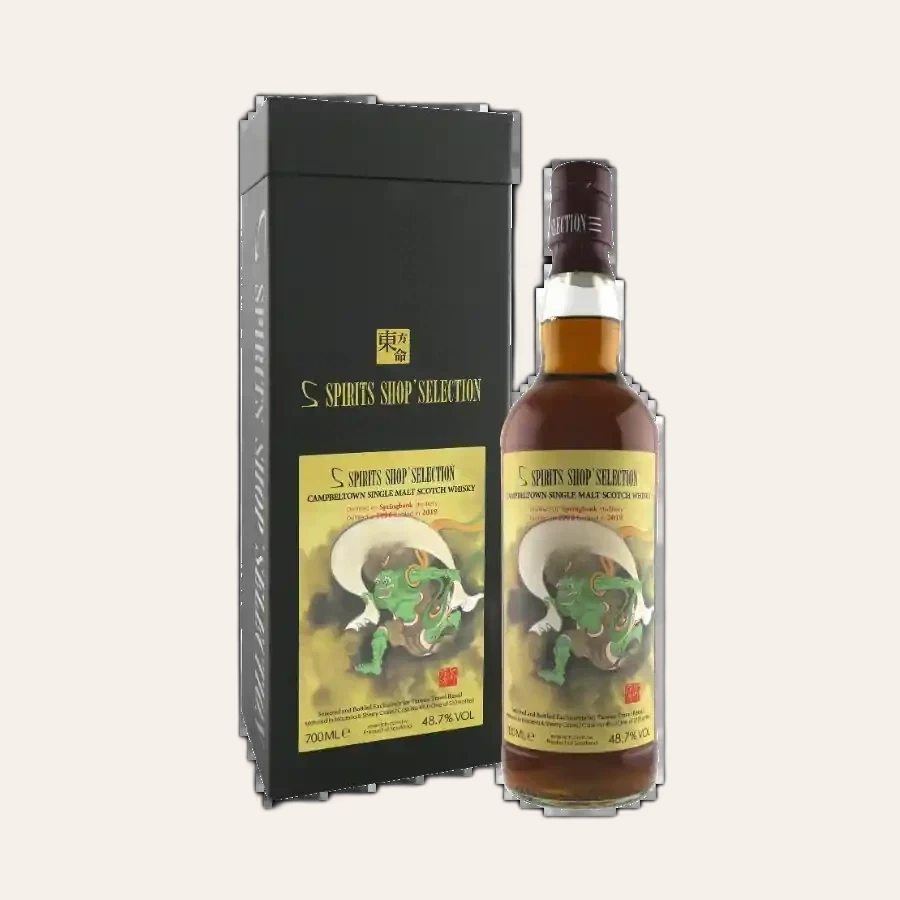 Rượu Whisky Springbank 23 Year Old Raijin 1996 Bottled 2019 Spirits Shop Selection