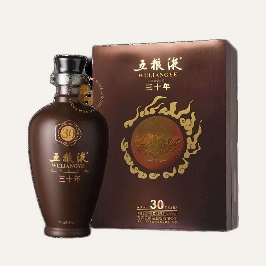 Rượu Ngũ Lương Dịch 30 Năm/ Wuliangye 30 Year Old Baijiu/ 五粮液三十年