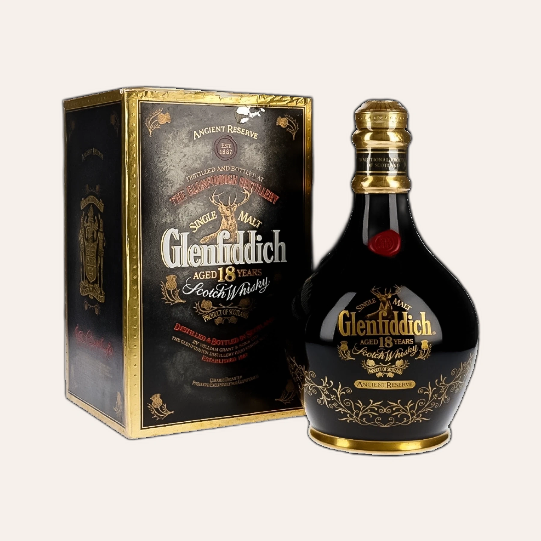 Rượu Whisky Glenfiddich 18 Year Old Ancient Reserve Black