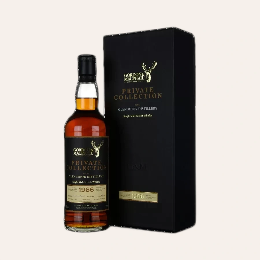 Rượu Whisky Glen Mhor 43 Year Old Gordon & Macphail Private Collection 1966