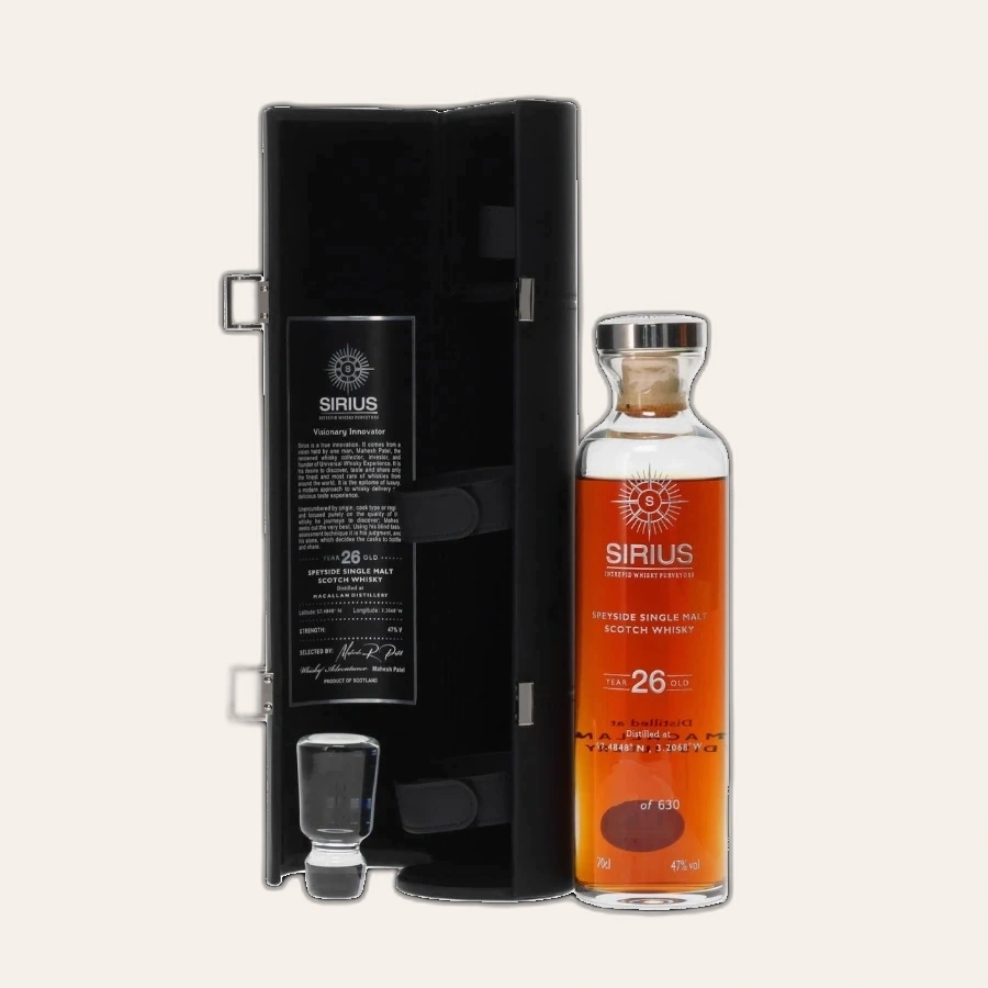 Rượu Whisky The Macallan 26 Year Old Sirius Selected By Mahesh Patel