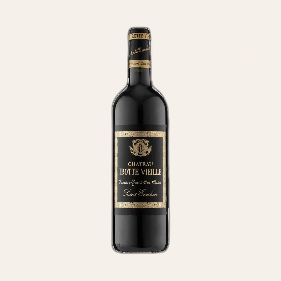 Rượu Vang Đỏ Pháp Chateau Trotte Vieille Premier Grand Cru Classé 2018