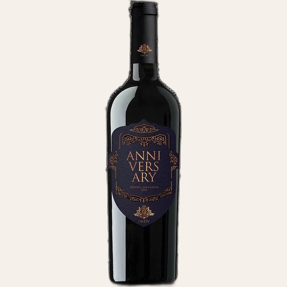 Rượu Vang Đỏ Ý Nativ Anniversary Irpinia Aglianico