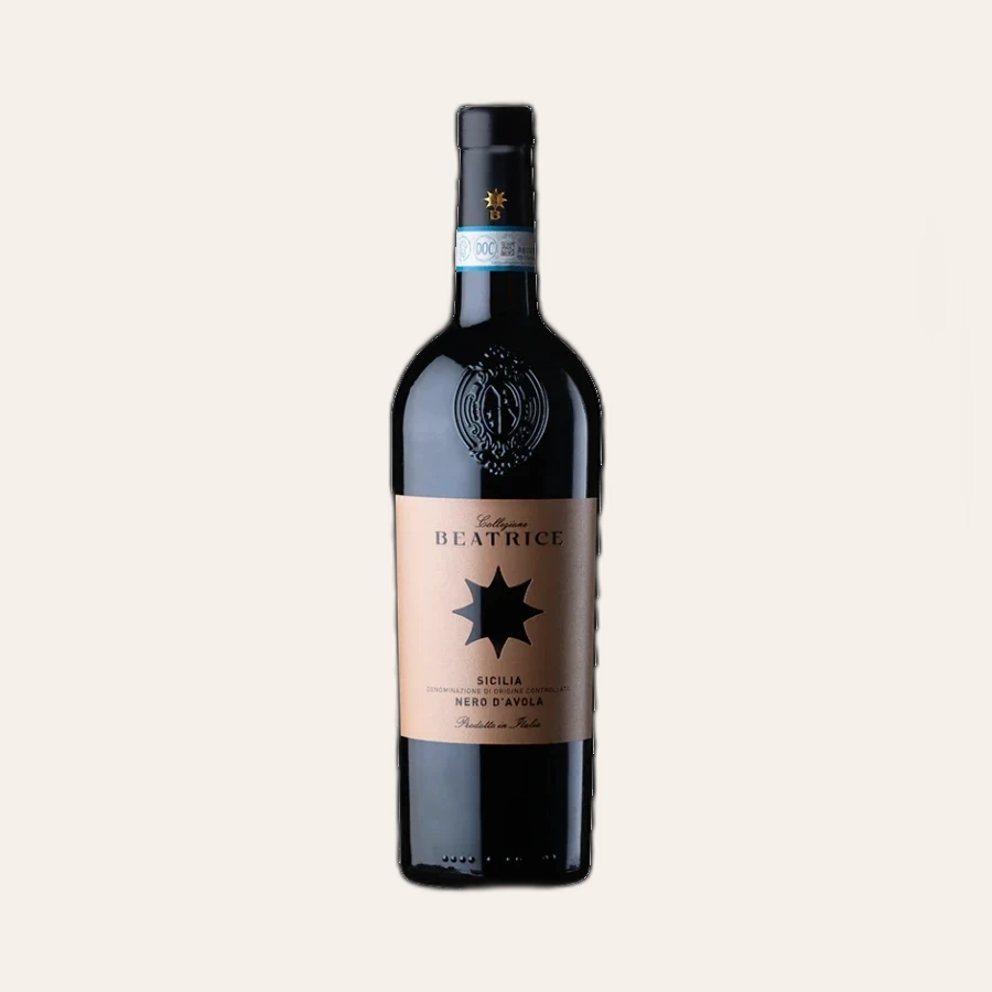 Rượu Vang Đỏ Ý Pirovano Collezione Beatrice Sicilia Nero D'Avola